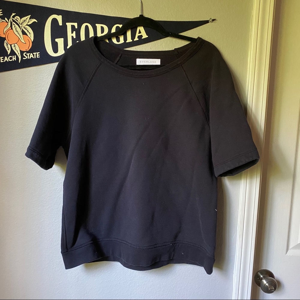 EUC Everlane short sleeve sweatshirt